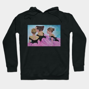 Ballet Children in Pink TuTus Hoodie